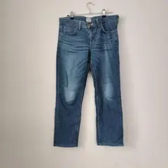 Lee ストレートパンツ ジーンズ デニム ブルー Mサイズ A386