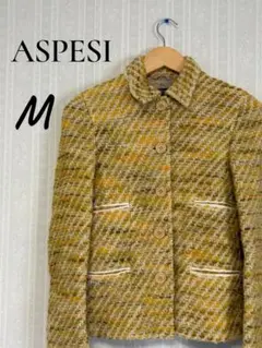 ✨冬服大セール✨ASPESI ツイードジャケット Mのサムネイル