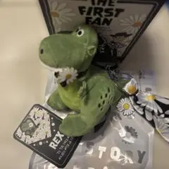 PEACEMINUSONE×TOY STORYぬいぐるみキーホルダー新品レックス - メルカリ