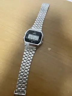 ぱちす様　CASIO A159WAD ダイヤモンド ト*パ様 チープカシオ ダイヤモンド シルバー 新品 未使用 A159WAD-