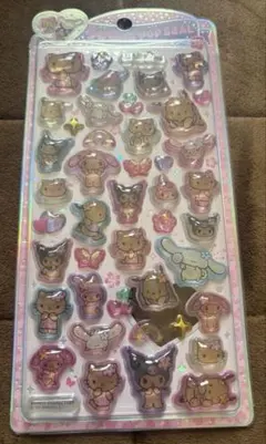 ボンボンドロップシール うるちゅるポップシール 日焼け サンリオキャラクターズ