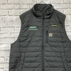 カーハート　アウトドア　ナイロンジャケットベスト　ブラック2XL 1113
