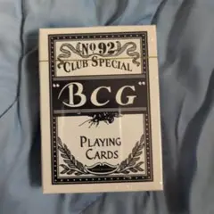 未開封　BCG クラブスペシャル トランプ ポーカーサイズ