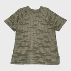 Maharishi Tシャツ カモ柄 カーキ M マハリシ テック