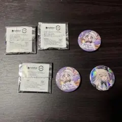 ホロライブ 台湾スシロー限定Biboo Fuwawa 缶バッジ　セット