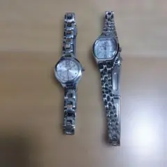 SEIKOソーラー & Mauro Jerardiシルバー 時計 2点セット