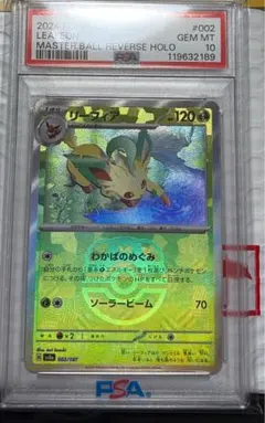 2026年最新】リーフィア マスターボール psa10の人気アイテム - メルカリ