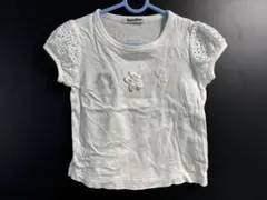 familiar 半袖シャツ 100cm ホワイト