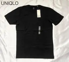 UNIQLO ユニクロ スーピマコットン Tシャツ 新品未使用 S ブラック 黒