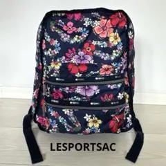 美品◎レスポートサック　ハワイ限定　ハイビスカス　大容量リュックのサムネイル