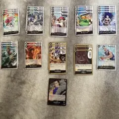 新弾　黒　クロコダイル　デッキパーツ　32枚セット