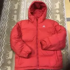 赤 ダウンジャケット