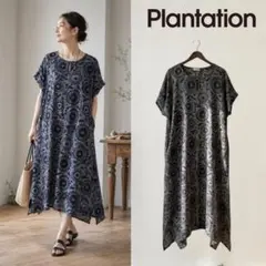 プランテーション 万華鏡柄 半袖チュニック Mサイズ 極美品 - メルカリ