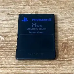 【ジャンク】PlayStation 2 メモリーカード 8MB (Black)