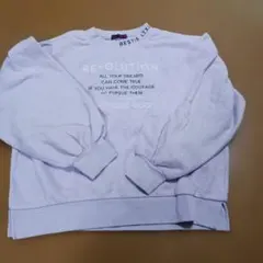 Lovetoxic ラベンダースウェットトレーナー M(150)