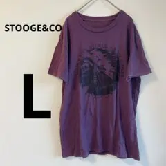 パープル Tシャツ