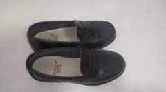 HARUTA KIDS 黒 ローファー 20cm