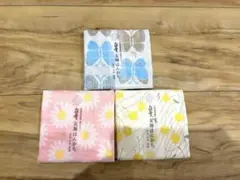 【新品】白雪 友禅はんかち 3枚セット