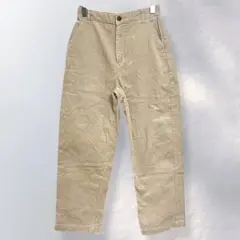 シネマクラブ ストレートパンツ チノパン コーデュロイ風 綿 ラブ M《a881
