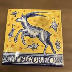 希少Pablo Picasso Marigold セラミックタイル木製台座パネル - メルカリ