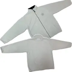 暖かい フリースジャケット XL（アボカドカラー）