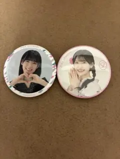 이시모리 리카 사쿠라자카 46 캔 배지