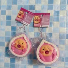 こびとづかん カクレモモジリ スクイーズ ストラップ　2点セット