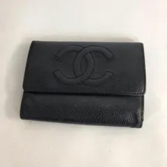 CHANEL シャネル 二つ折り財布 エナメル ココマーク - メルカリ