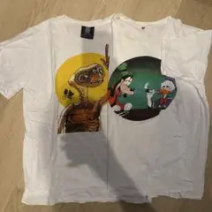 E.T. デザイン Tシャツ　ディズニーTシャツ　セット
