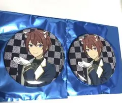 ナンジャコラボ/あんスタ キラキラ缶バッジコレクション「朱桜司」2個セット