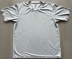 ユニクロ DRY-EX クルーネックTシャツ 半袖 グレー L UNIQLO