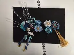 つまみ細工　髪飾り 和装