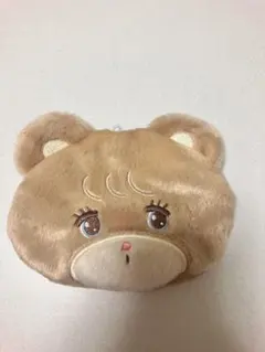 【mikko】ラテ　フェイスポーチ　ガチャガチャ