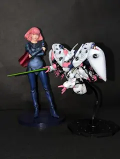 SDガンダム bb戦士 ハマーン・カーン専用 ノイエ・ジール 塗装完成品のサムネイル