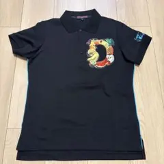 Dance With Dragon 黒ポロシャツ