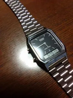 期間限定値下げですCASIO　腕時計　aq-230 チープカシオ　傷、打こんあり