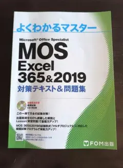 【値段交渉歓迎】MOS Excel 365&2019 対策テキスト&問題集