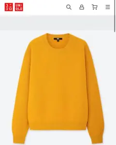 ユニクロ クルーネックセーター