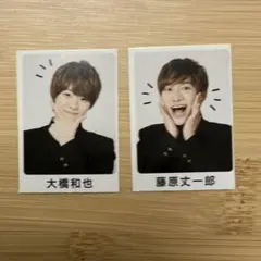 wink up 2019年4月　シール なにわ男子 大橋　藤原