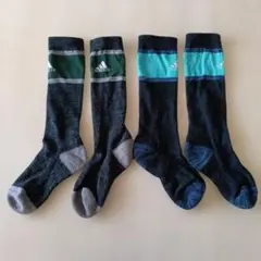 adidas キッズ ソックス 2足セット