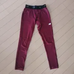 New Balance インナータイツ スパッツ ボルドー 150