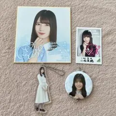 日向坂46 色紙 全メンバー コンプ サイン & メッセージ入りミニ色紙4枚セット(全21種よりランダム