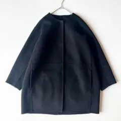 美品✨ドゥーズィエムクラス　victorian ショートコート　黒 Deuxieme Classe（ドゥーズィエムクラス）の「《予約》victorian