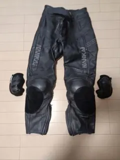 NANKAIレザーパンツ　本革　LL