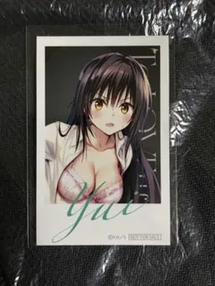 ToLOVEる 20th anniversary 特典 古手川唯 ブロマイド