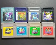 【ソフト単品】ポケットモンスター　ゲームボーイソフト　8点セット④　動作確認済み