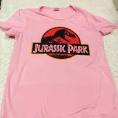 JURASSIC PARK Tシャツ ピンク