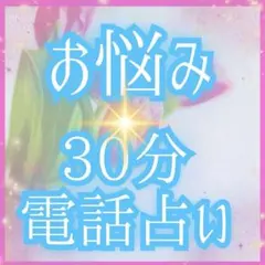 【すぐ対応します】３０分間 電話で占い放題　お悩み相談