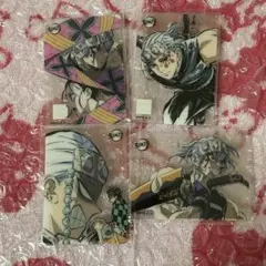 鬼滅の刃 宇髄天元 レイヤードクリアカード　セット