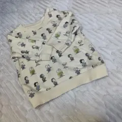スヌーピー プリント トレーナー